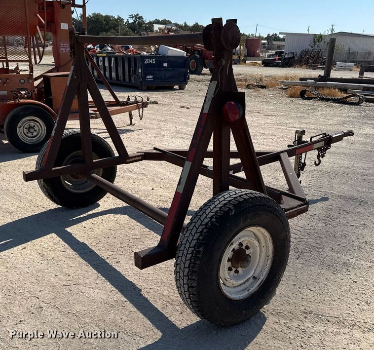 image for item EJ3109 Shop built reel trailer