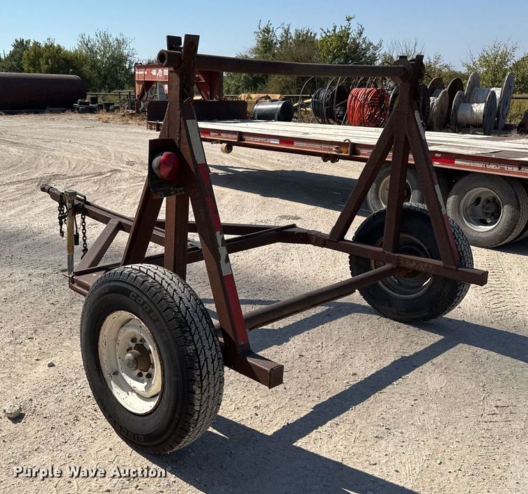 image for item EJ3109 Shop built reel trailer