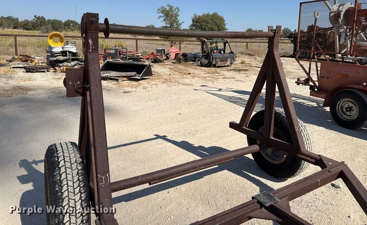 image for item EJ3109 Shop built reel trailer