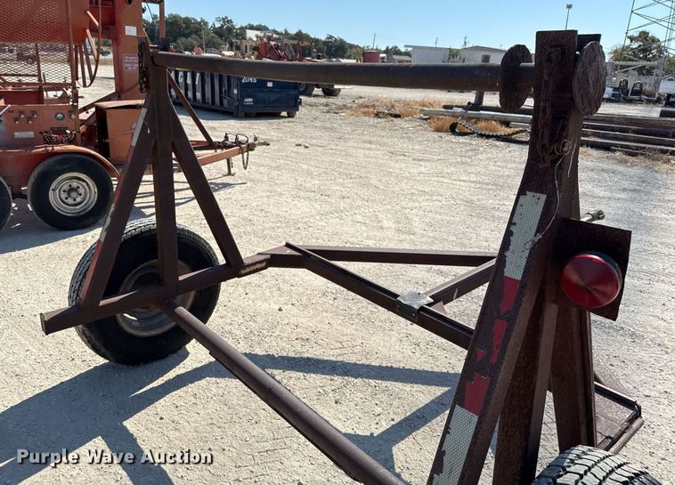 image for item EJ3109 Shop built reel trailer