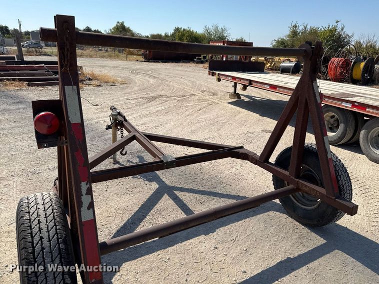 image for item EJ3109 Shop built reel trailer