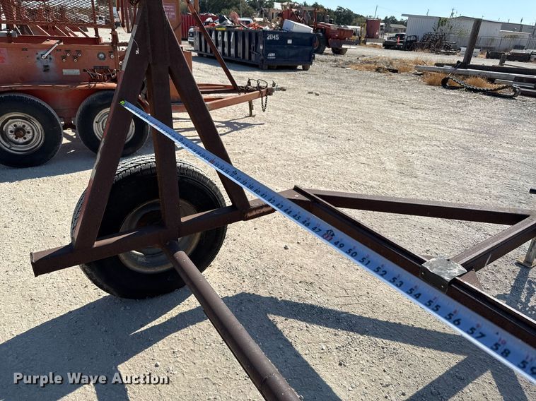 image for item EJ3109 Shop built reel trailer