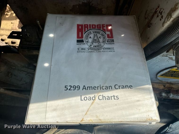 image for item EJ4909 1968 American  5299-C crane