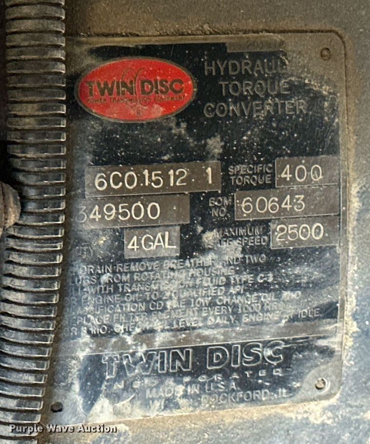 image for item EJ4909 1968 American  5299-C crane