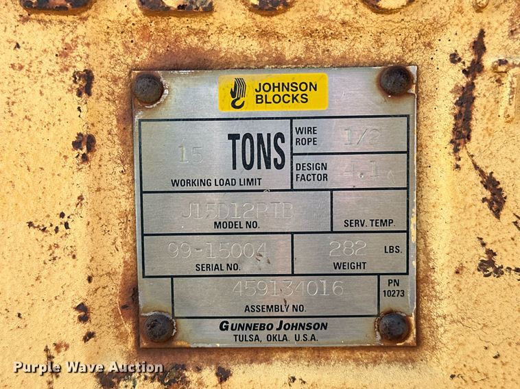 image for item EJ4910 1970 Grove RT58 crane