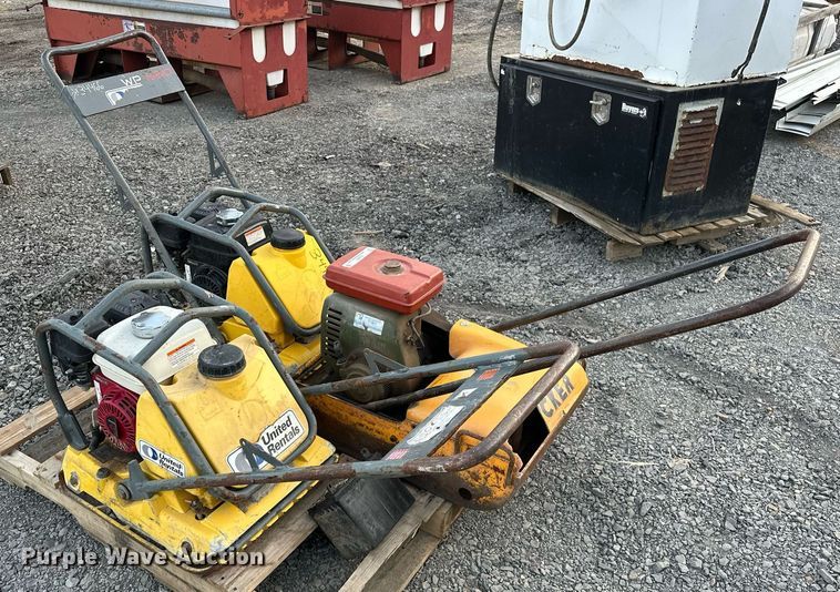 image for item EJ4921 (3) Wacker Neuson plate compactors