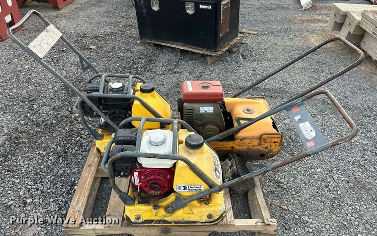 image for item EJ4921 (3) Wacker Neuson plate compactors