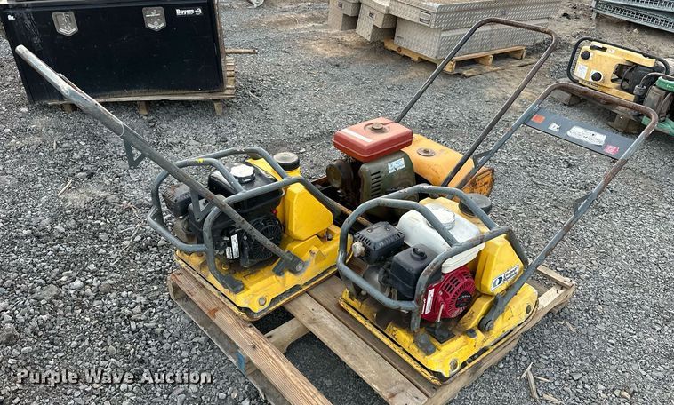 image for item EJ4921 (3) Wacker Neuson plate compactors