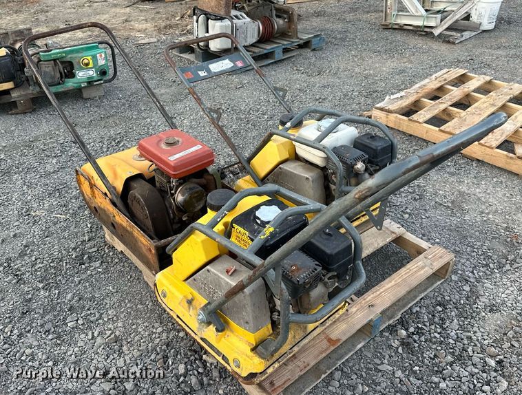 image for item EJ4921 (3) Wacker Neuson plate compactors