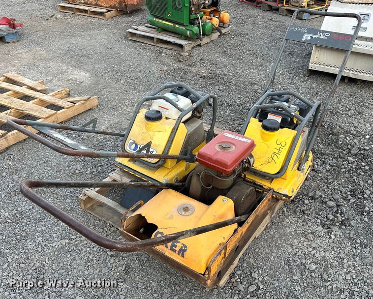 image for item EJ4921 (3) Wacker Neuson plate compactors
