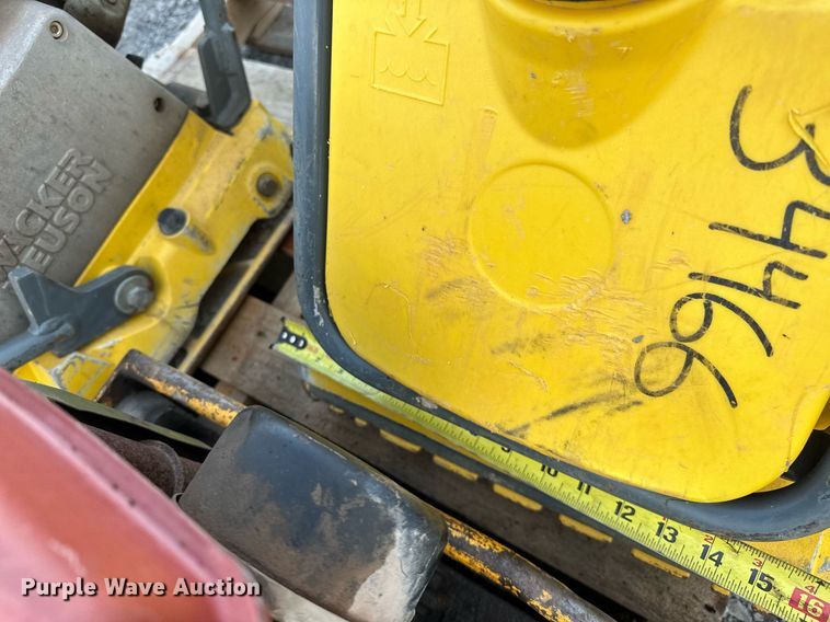 image for item EJ4921 (3) Wacker Neuson plate compactors