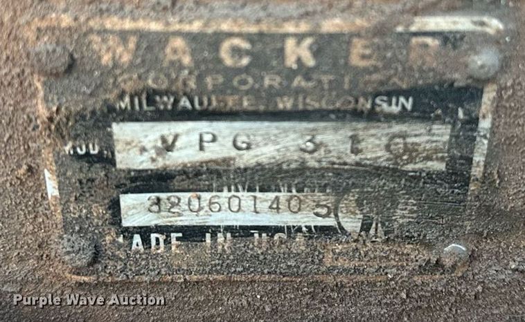 image for item EJ4921 (3) Wacker Neuson plate compactors