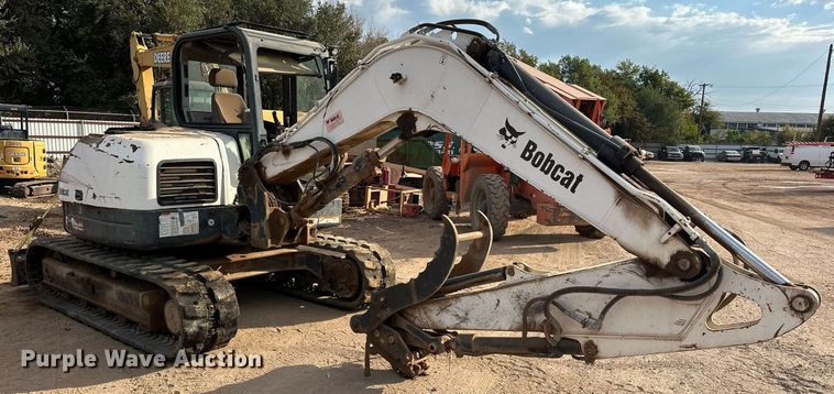 image for item EJ4929 2013 Bobcat  E80 mini excavator