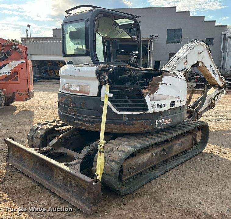 image for item EJ4929 2013 Bobcat  E80 mini excavator
