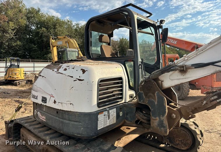 image for item EJ4929 2013 Bobcat  E80 mini excavator