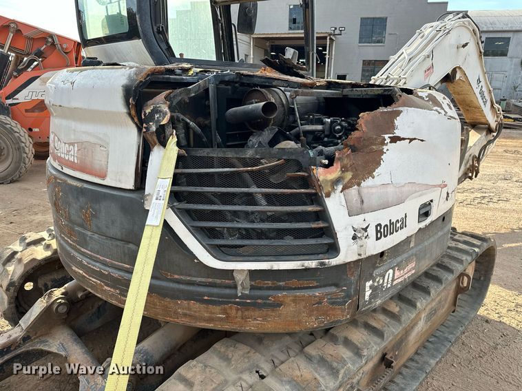 image for item EJ4929 2013 Bobcat  E80 mini excavator