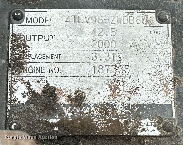 image for item EJ4929 2013 Bobcat  E80 mini excavator