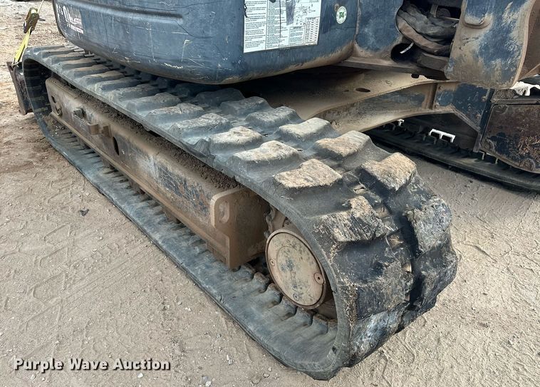 image for item EJ4929 2013 Bobcat  E80 mini excavator