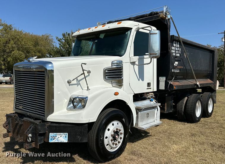 image for item EJ4978 2012 Freightliner Conventional  dump truck