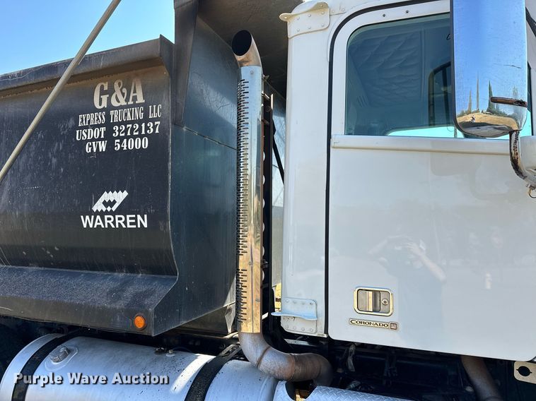 image for item EJ4978 2012 Freightliner Conventional  dump truck