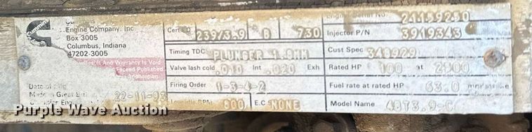 image for item EJ4999 1994 Dynapac  CA151 single drum vibratory roller