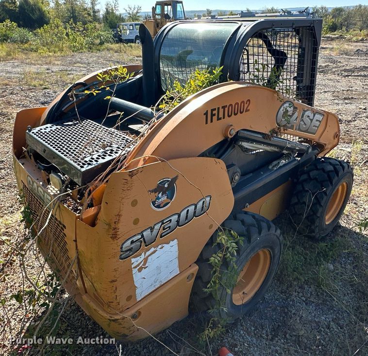 image for item EJ5000 2012 Case  SV300 skid steer loader