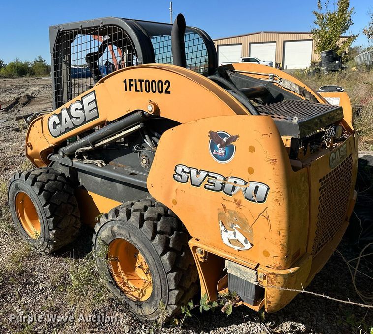 image for item EJ5000 2012 Case  SV300 skid steer loader
