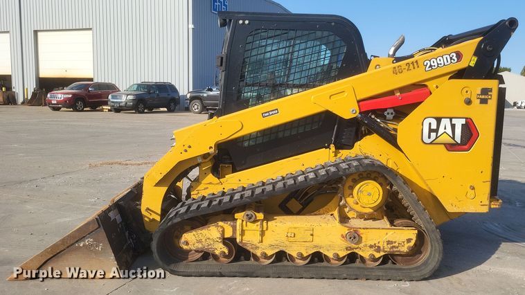 image for item EJ8046 2020 Caterpillar  299D3 tracked skid steer loader