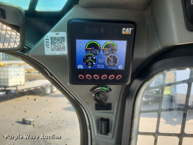 image for item EJ8046 2020 Caterpillar  299D3 tracked skid steer loader