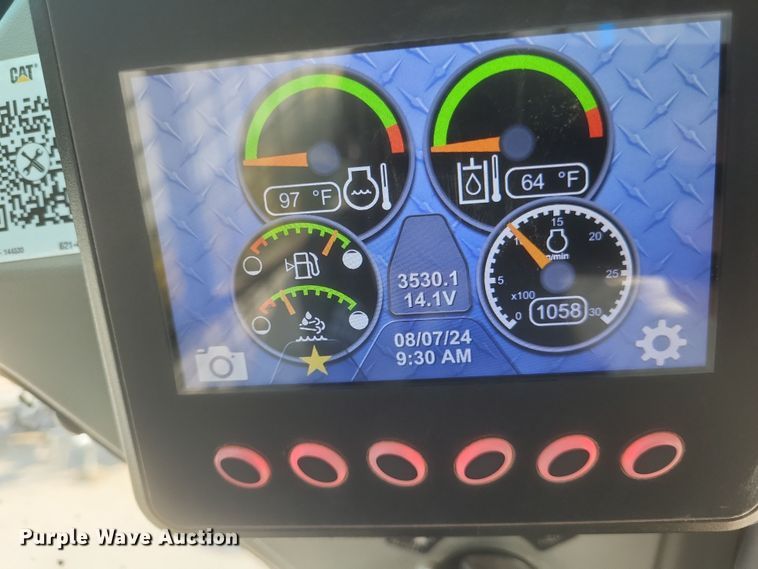 image for item EJ8046 2020 Caterpillar  299D3 tracked skid steer loader