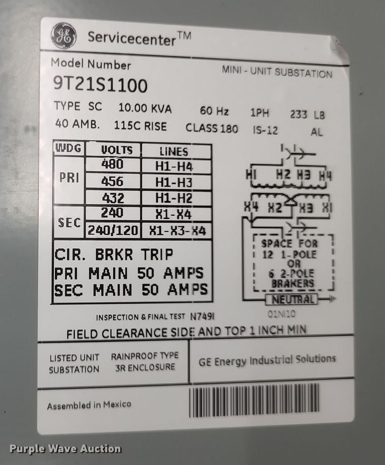 image for item EJ8049 Electrical equipment