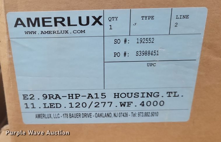 image for item EJ8050 Light fixtures 