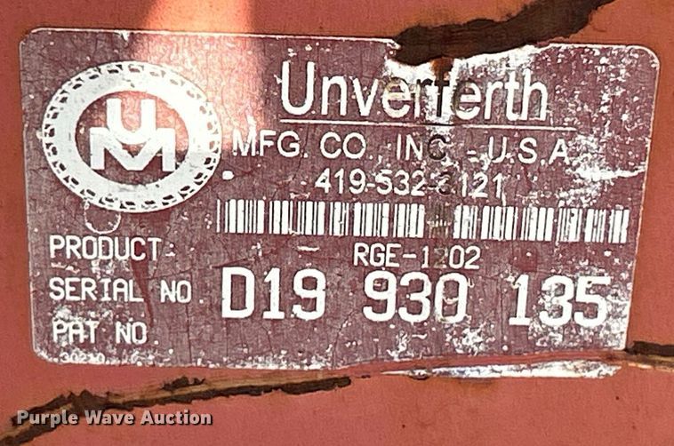 image for item EK3485 Unverferth  RGE-1202 running gear