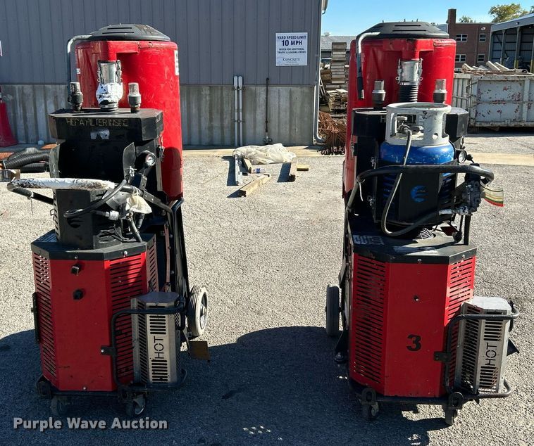 image for item EK3491 Husqvarna T8600 Ermator dust collector