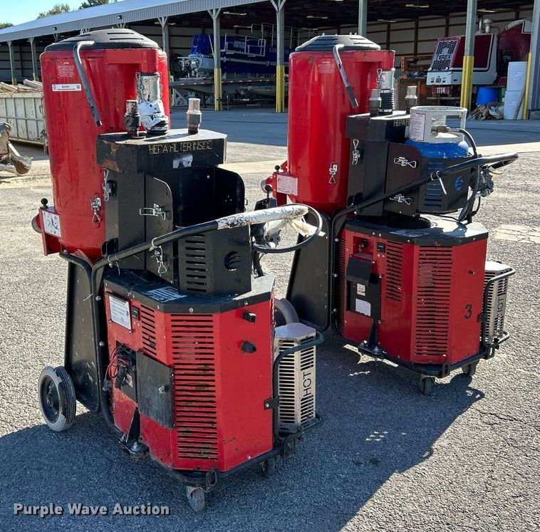 image for item EK3491 Husqvarna T8600 Ermator dust collector