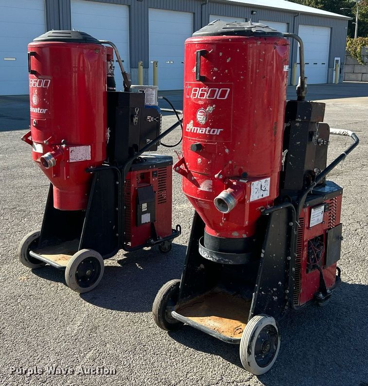 image for item EK3491 Husqvarna T8600 Ermator dust collector