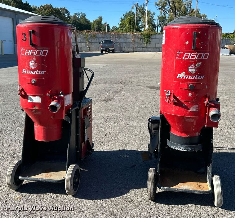 image for item EK3491 Husqvarna T8600 Ermator dust collector