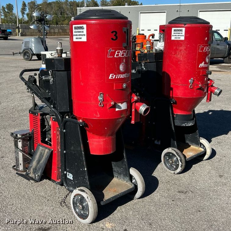 image for item EK3491 Husqvarna T8600 Ermator dust collector