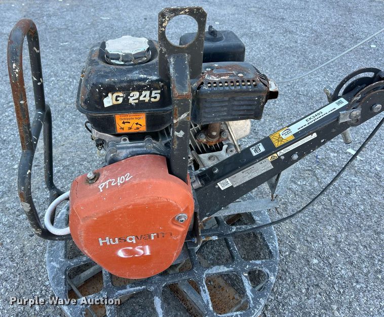 image for item EK3493 2021 Husqvarna  BG245 concrete trowel 