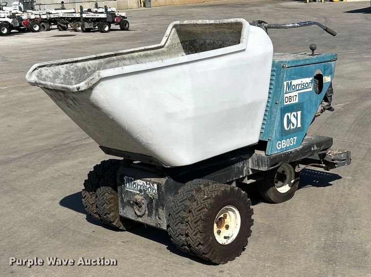image for item EK3496 Morrison DB17P concrete buggy