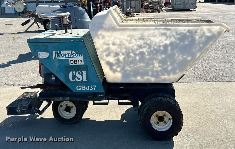 image for item EK3496 Morrison DB17P concrete buggy