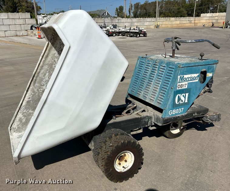 image for item EK3496 Morrison DB17P concrete buggy