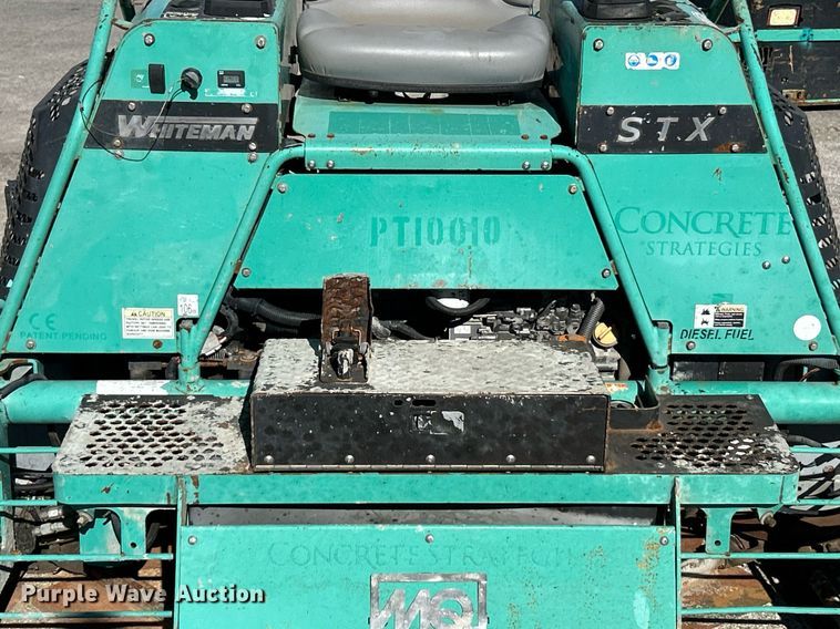 image for item EK3497 2014 Whiteman STXD61 TPEM power trowel