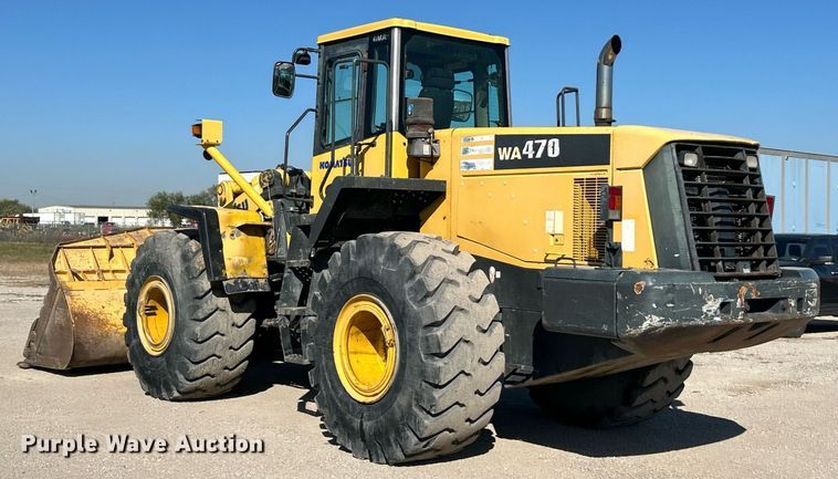 image for item EK3515 2003 Komatsu WA470-5H wheel loader