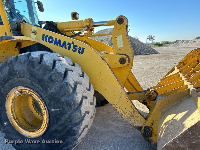 image for item EK3515 2003 Komatsu WA470-5H wheel loader