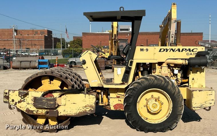 image for item EK3532 1985 Dynapac CA15 single drum vibratory roller