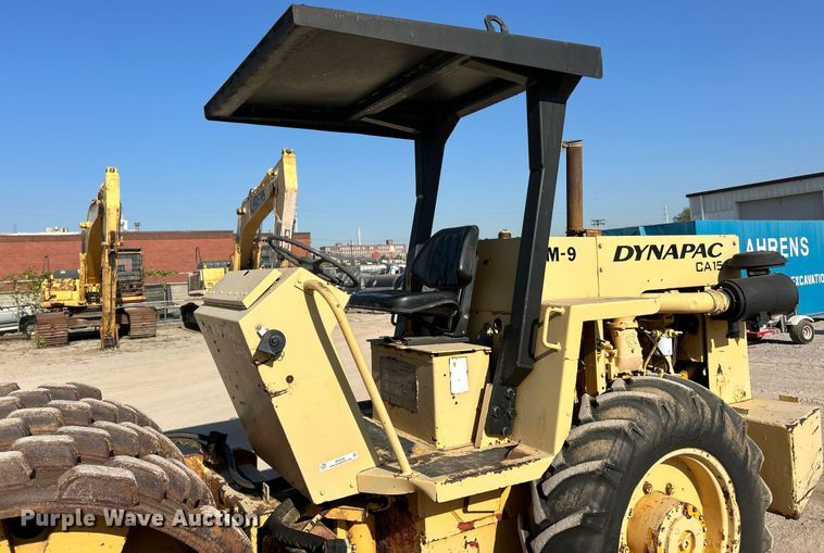 image for item EK3532 1985 Dynapac CA15 single drum vibratory roller