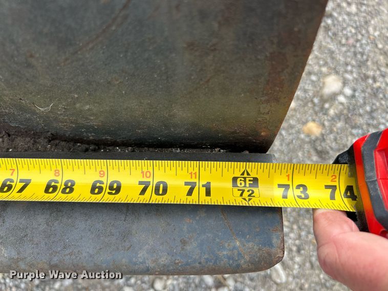 image for item EK3550 Bobcat Sweeper 72 skid steer sweeper