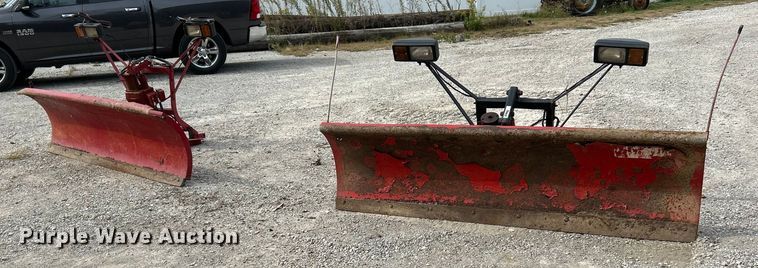 image for item EK3551 Western (2) snow plows