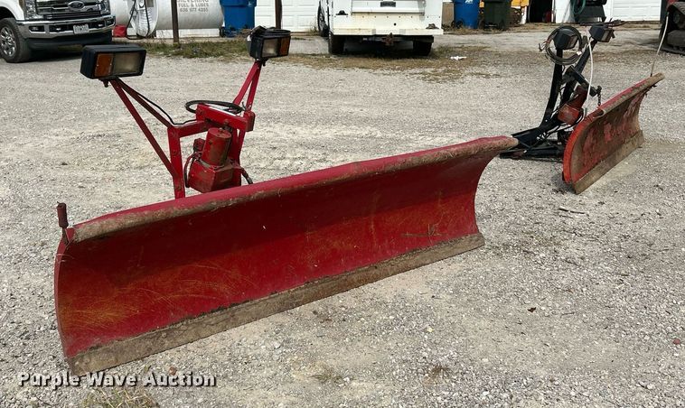 image for item EK3551 Western (2) snow plows